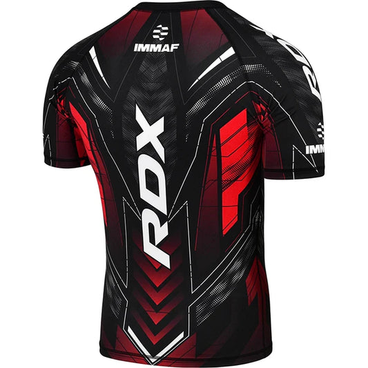RDX IMMAF Oficial Camiseta Roja Entrenamiento