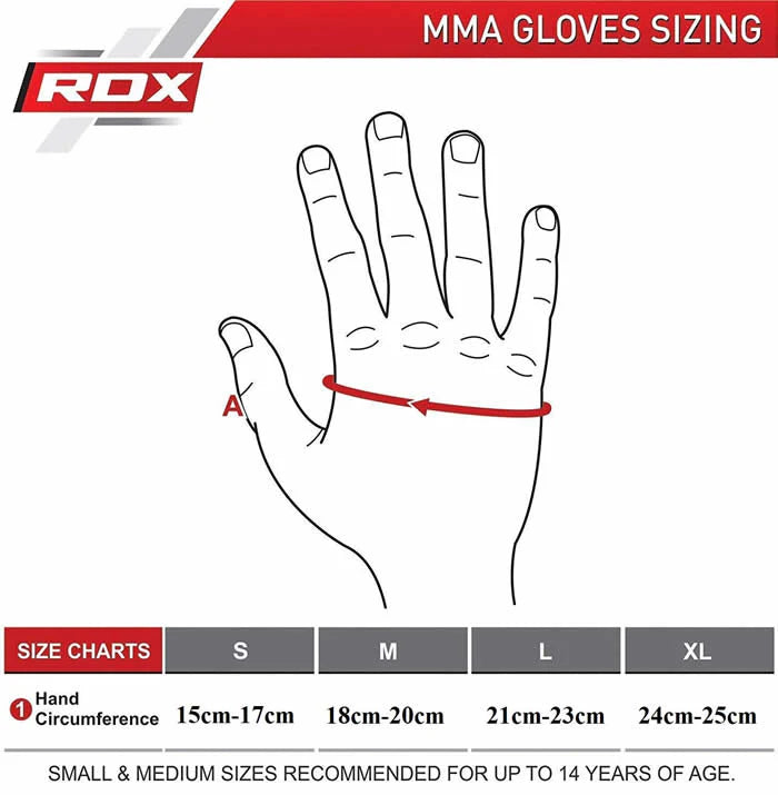 Guantillas MMA RDX T6