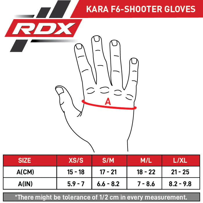 Guantillas MMA RDX KARA F6 - Redglove