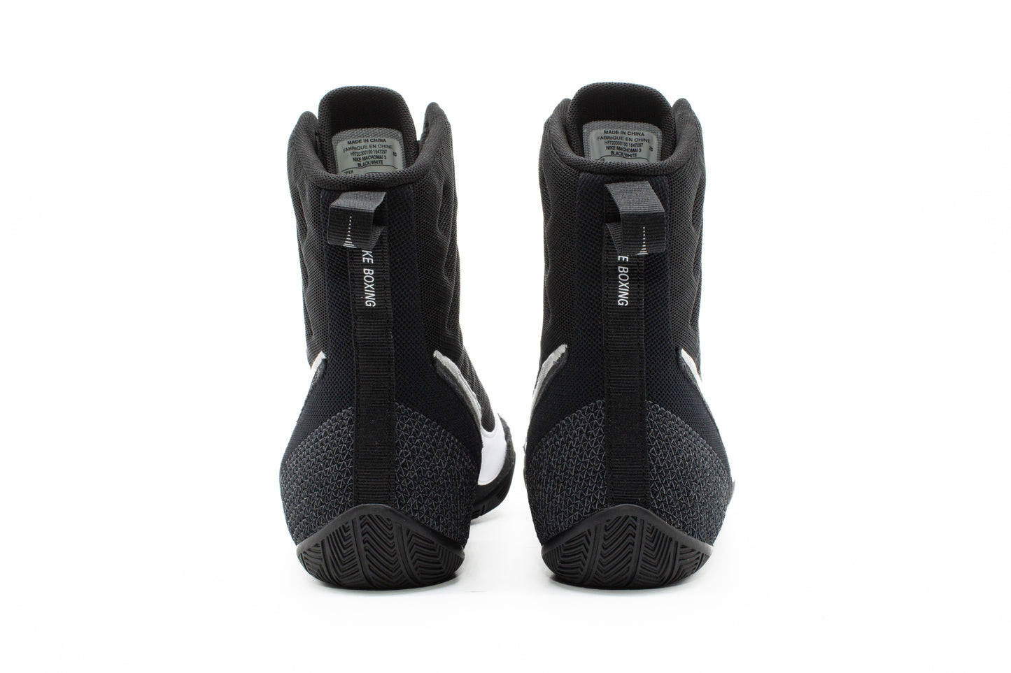 Nike Machomai 3 NEGRAS LOGO BLANCO black white