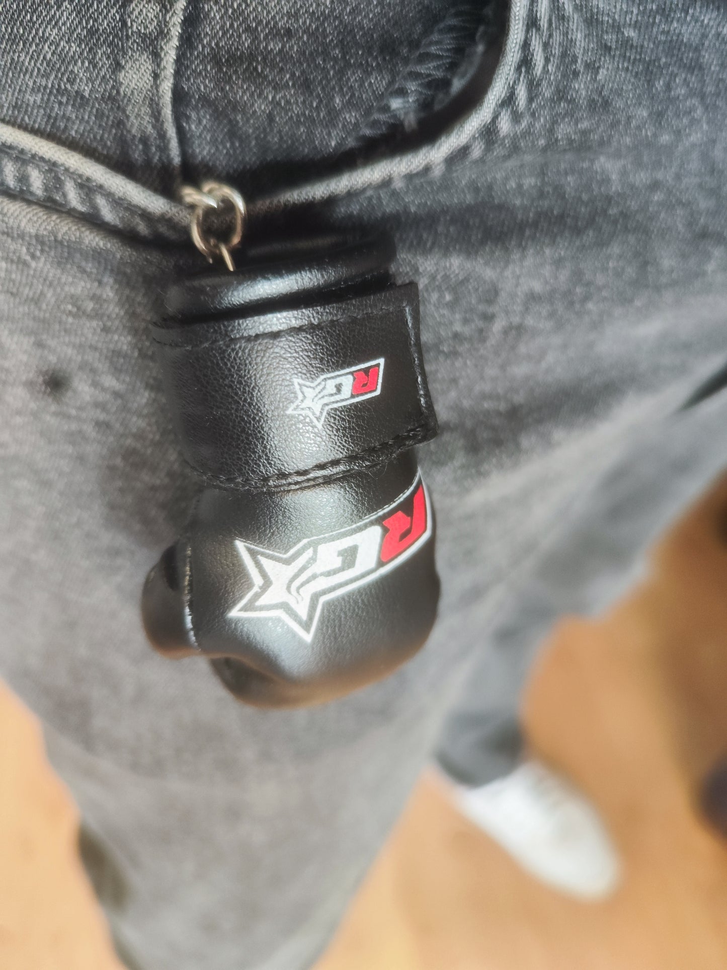 Nuevo llavero guante de boxeo con velcro - Redglove