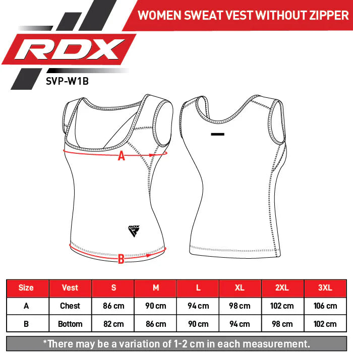 RDX W1 Sauna Camiseta de Sudoración