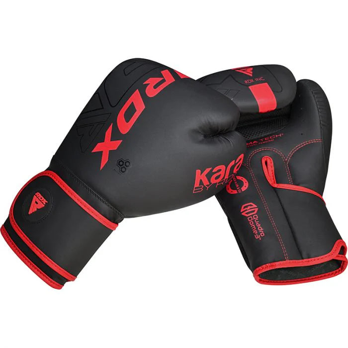 Guantes de Boxeo Negro RDX Kara F6 - Redglove