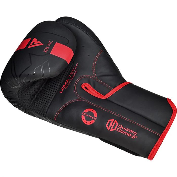 Guantes de Boxeo Negro RDX Kara F6 - Redglove