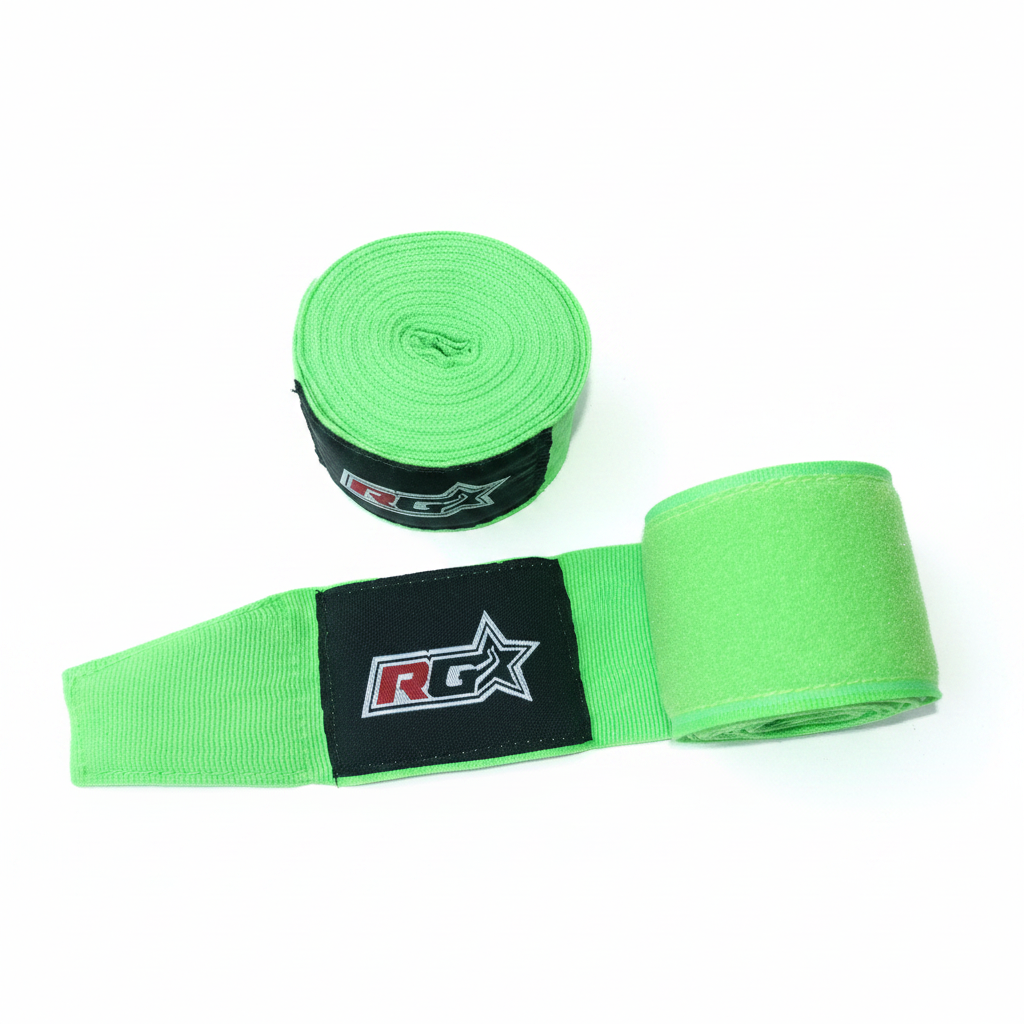 Green Boxing Handwraps