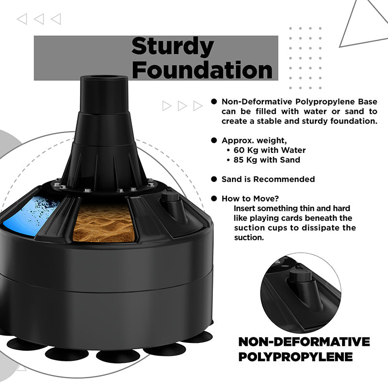 Saco de Boxeo de pie para niños- Base estable + guantes