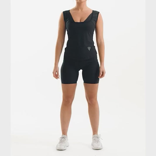 RDX W1 Sauna Camiseta de Sudoración