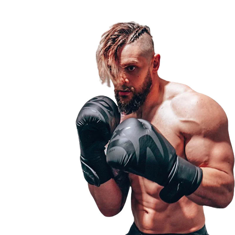 Guantes de Boxeo Negros RDX F15 Noir - Redglove