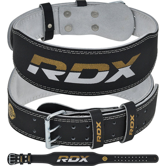 Cinturón de Pesas RDX de Piel – Powerlifting
