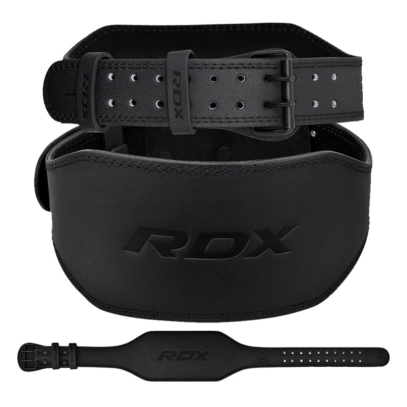Cinturón RDX de Piel Nubuck 15 cm – Powerlifting