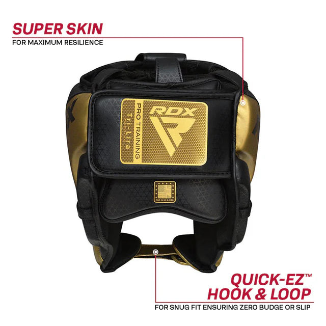 RDX L1 Mark Pro Casco de Boxeo Pómulos
