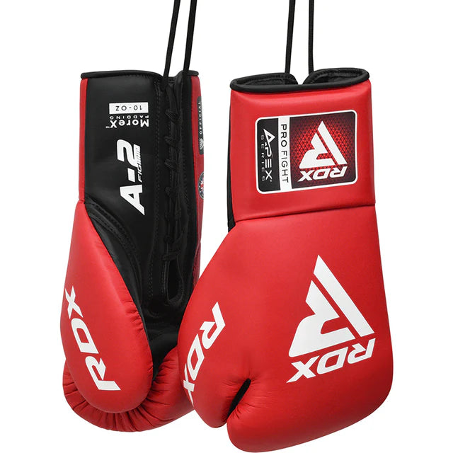 RDX APEX – Guantes de Boxeo de Competición con Cordones