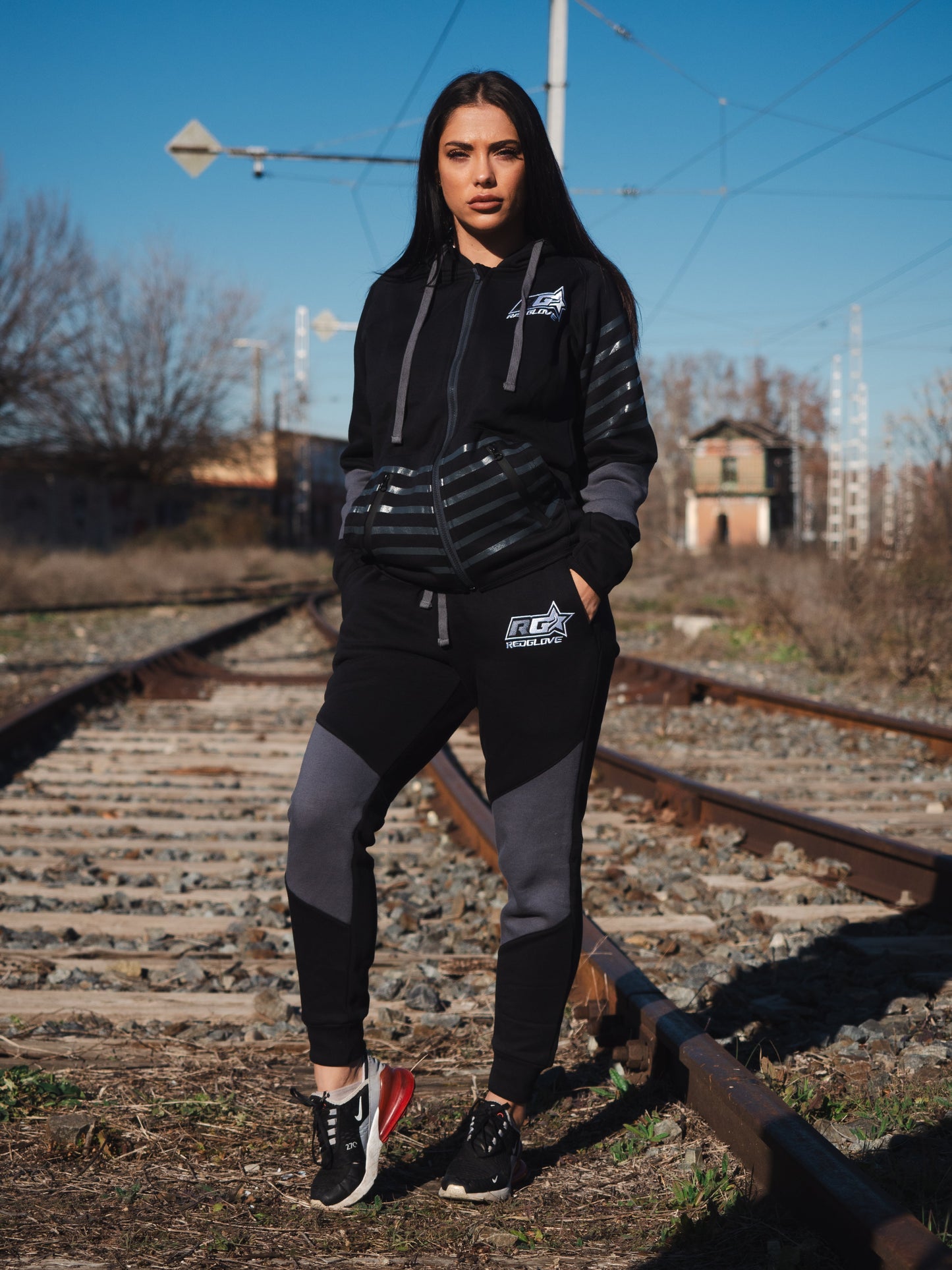Chándal Completo Redglove UrbanGrip Gris unisex - Redglove