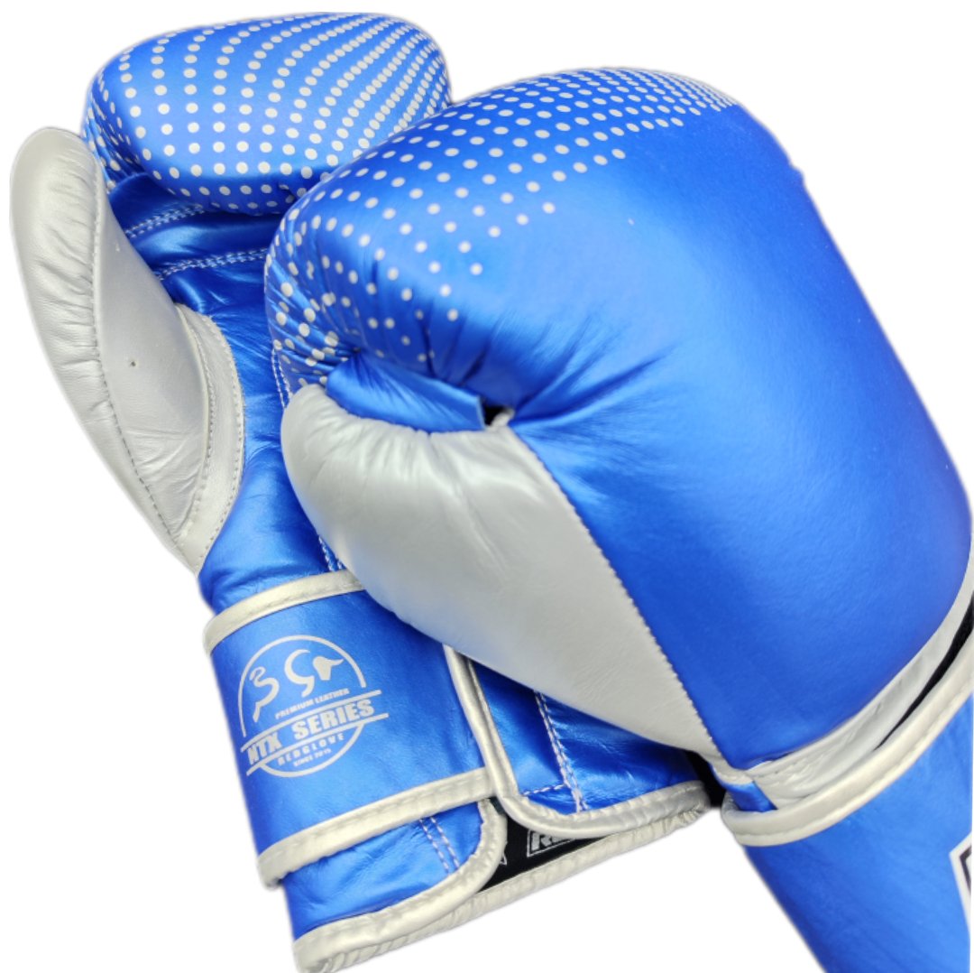 Guantes de Boxeo NTX SERIES - METALLIC bue grey asteroids - Redglove