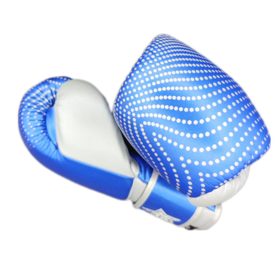 Guantes de Boxeo NTX SERIES - METALLIC bue grey asteroids - Redglove