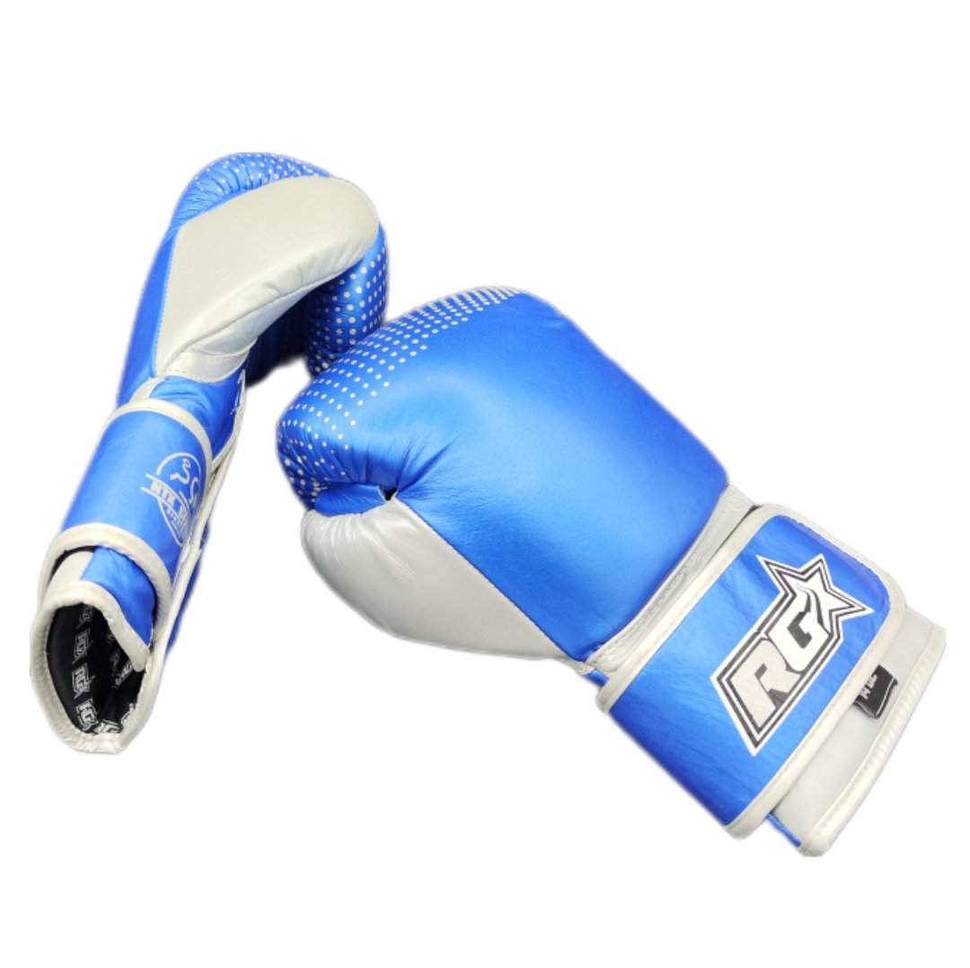 Guantes de Boxeo NTX SERIES - METALLIC bue grey asteroids - Redglove