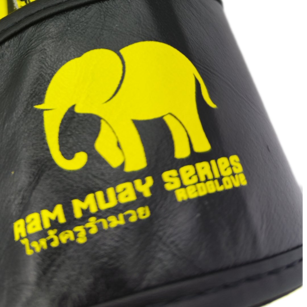 Guantes Kick Boxing Muay thai - RAM MUAY SERIES - yellow black - Redglove