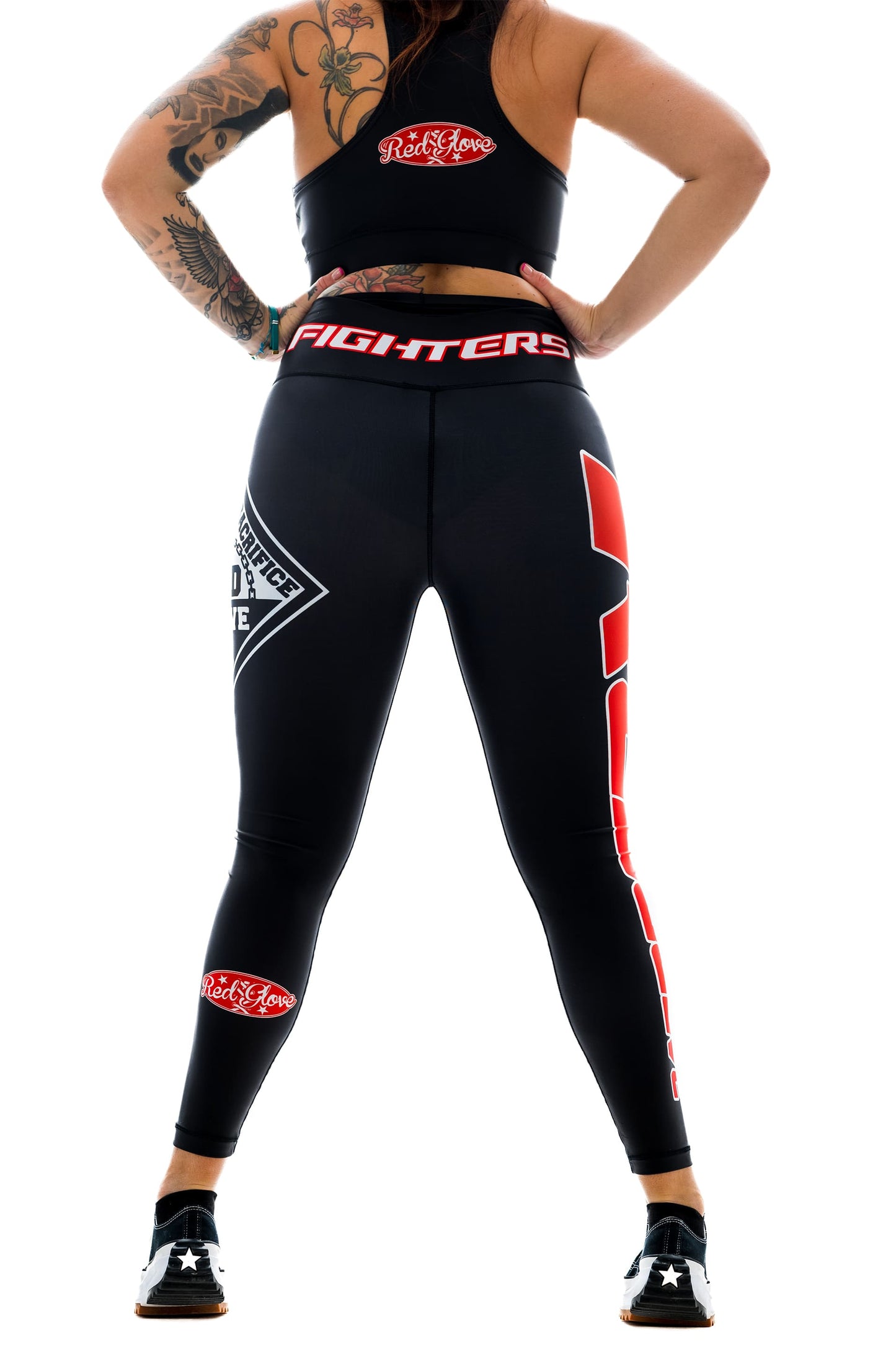 Leggins Black Logo Redglove - Redglove