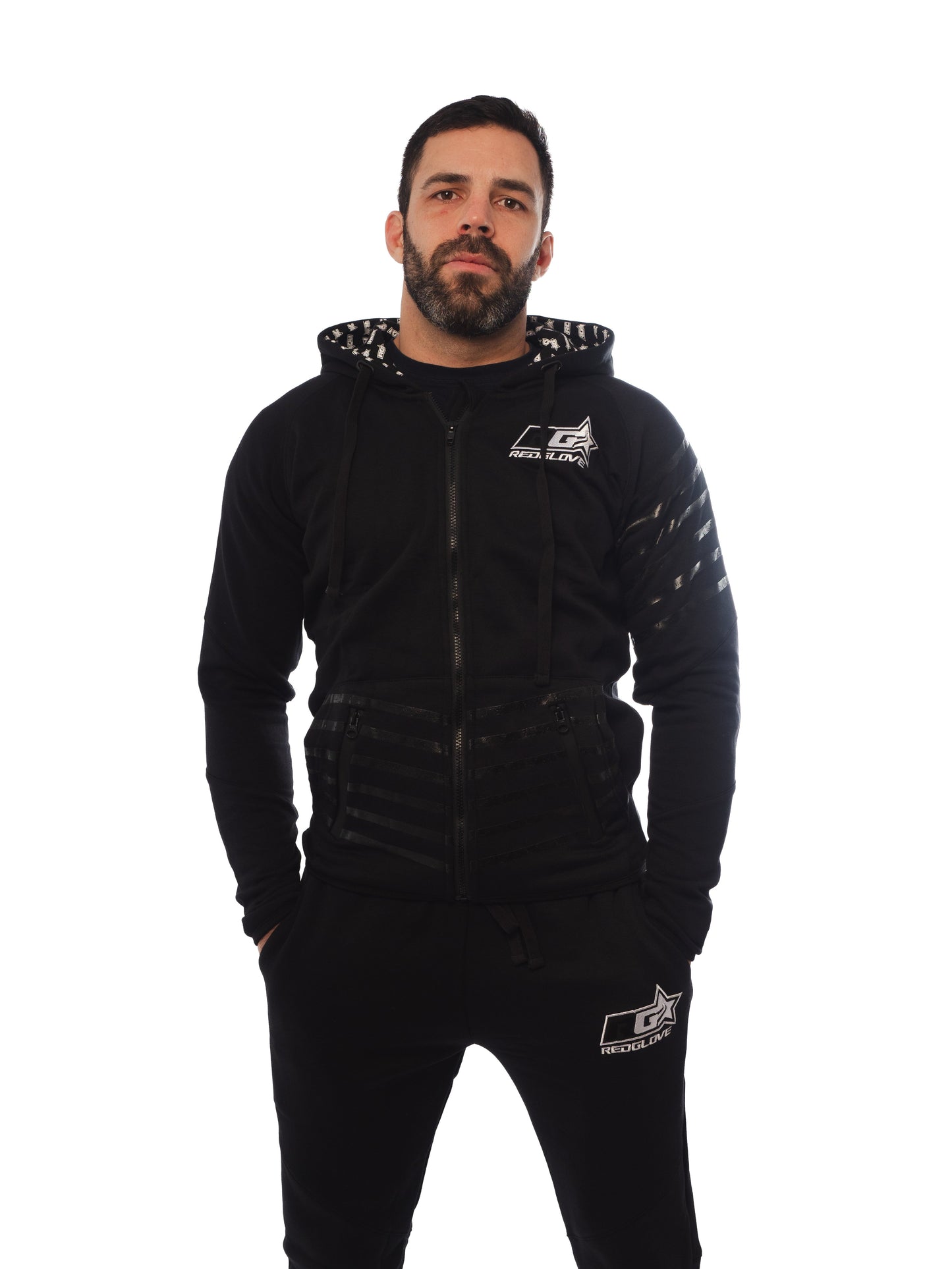 Sudadera Chándal Redglove UrbanGrip Negro unisex - Redglove