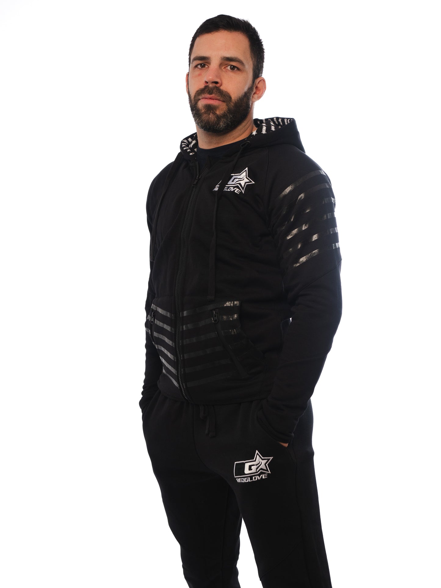 Sudadera Chándal Redglove UrbanGrip Negro unisex - Redglove 