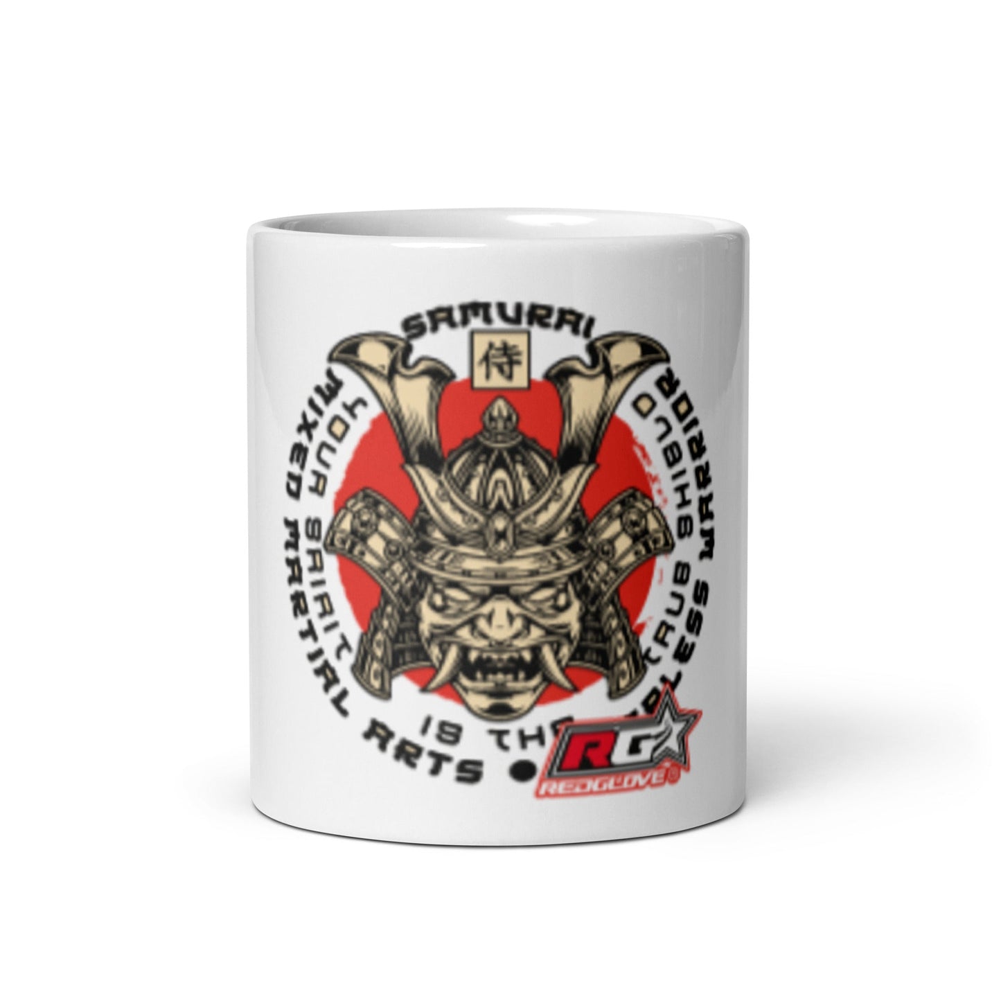 Taza Redglove MMA blanca brillante - Redglove