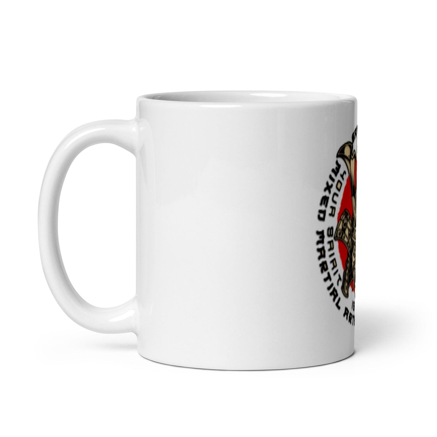 Taza Redglove MMA blanca brillante - Redglove