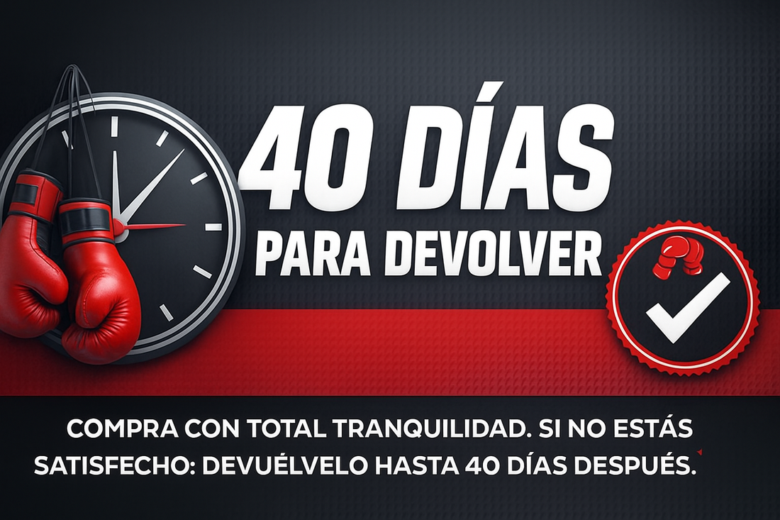 🎁 Estas Fiestas, Ampliamos el Plazo de Devolución a 40 Días 🥊