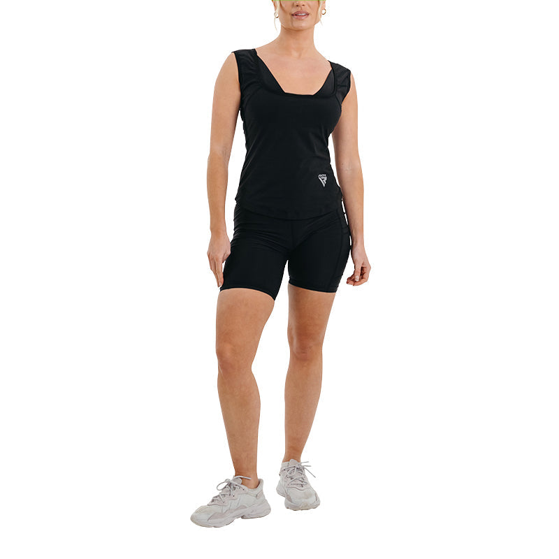RDX Sauna Range 2.0 – Pantalones Cortos Sauna para Mujer