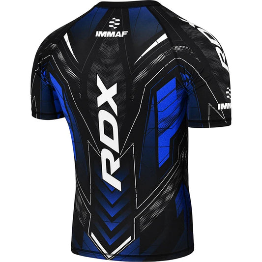 RDX IMMAF  Oficial Camiseta  Azul Entrenamiento