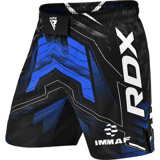 RDX IMMAF Approved MMA Shorts Azules