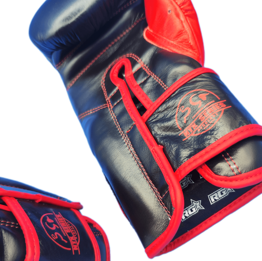 NTX SERIES Boxing Gloves - Black Red Edition 