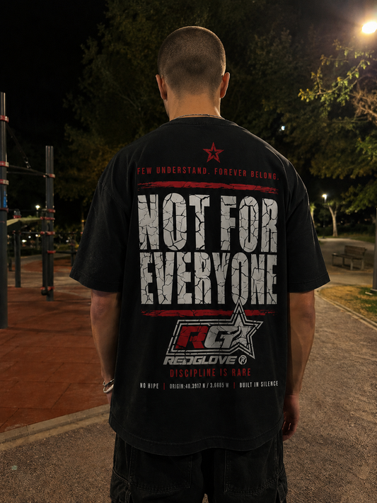 Camiseta RG Oversized  Not For Everyone