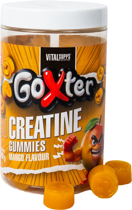 Gominolas de Creatina – Sabor Mango (Sin Azúcar)