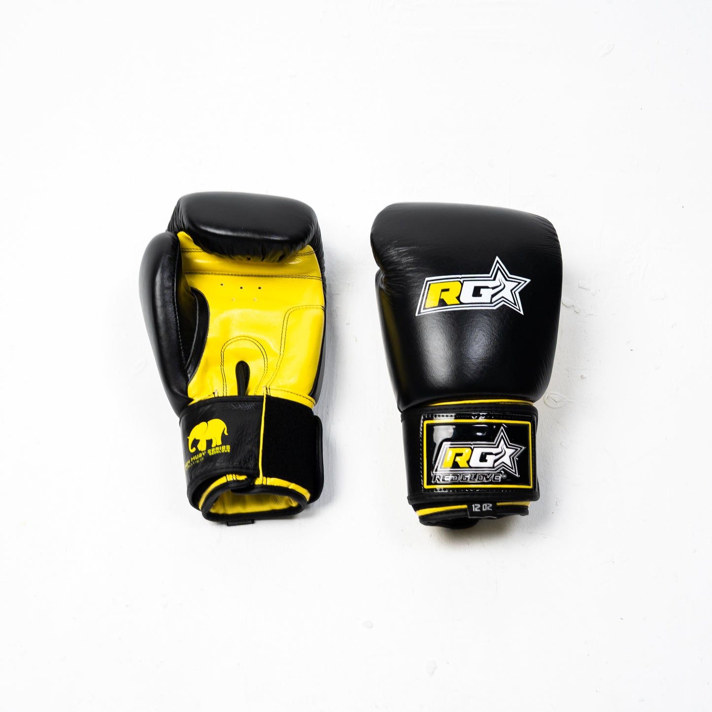 Guantes Kick Boxing Muay thai   - RAM MUAY SERIES - yellow black