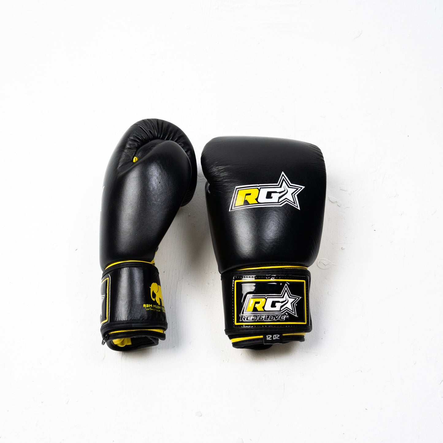 Guantes Kick Boxing Muay thai   - RAM MUAY SERIES - yellow black