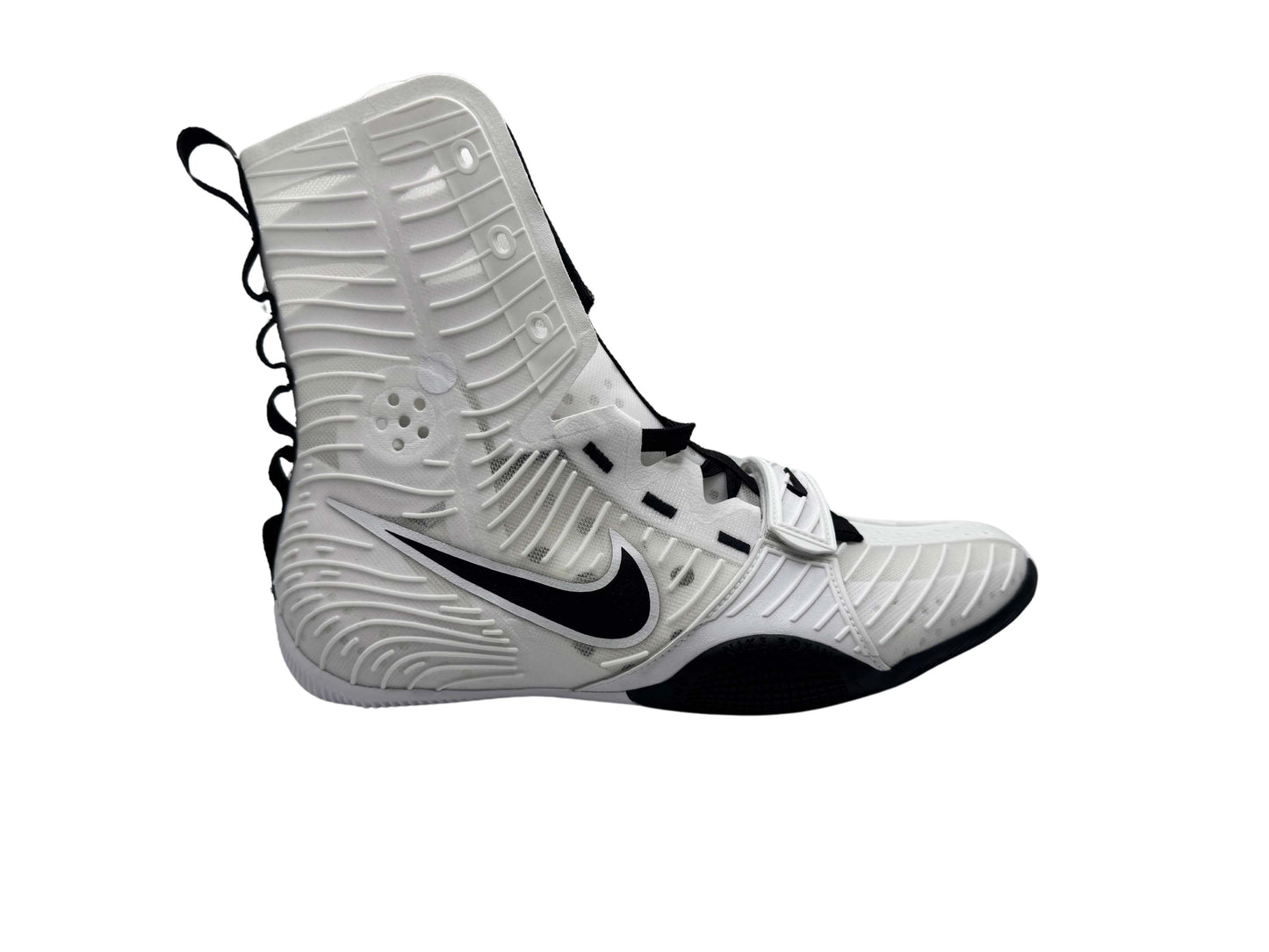 BOTAS DE BOXEO NIKE HYPERKO 3   BLANCO / NEGRO            📦 Preventa - Redglove 