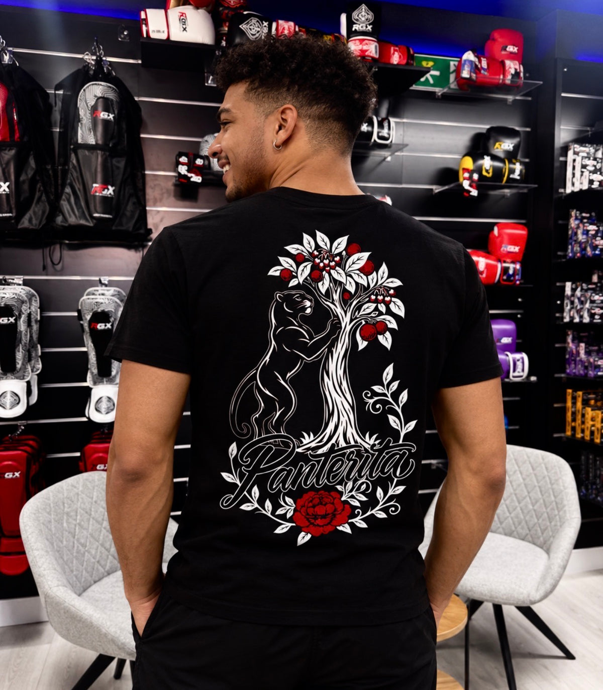 Camiseta chico Alba «La Panterita» – Madrid | Redglove PREVENTA
