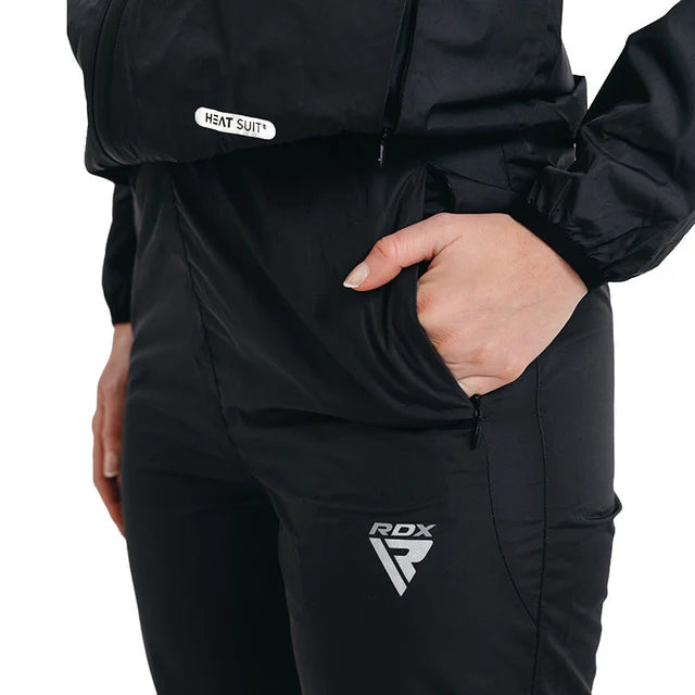 Traje de Sauna RDX H1 Sauna Suit Mujer - Recorte de peso