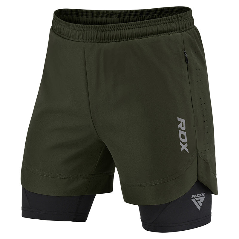 T16 2-in-1 Compression MMA Shorts