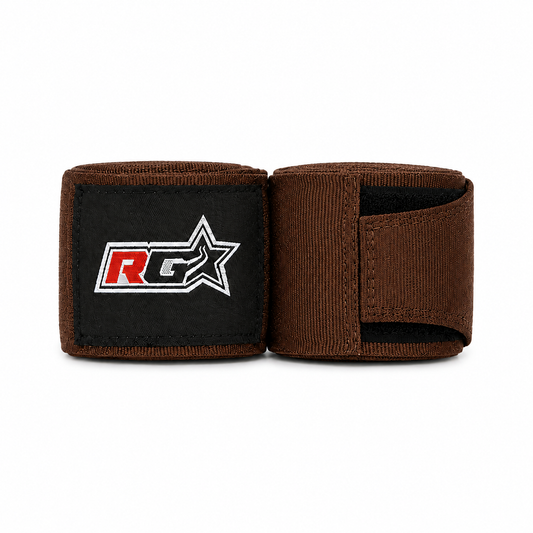 Vendas de Boxeo Marrón Vintage – vista principal