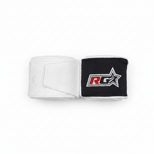 Vendas de Boxeo Blancas Snow – vista principal