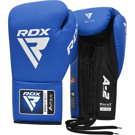 RDX APEX – Guantes de Boxeo de Competición con Cordones