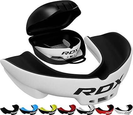 RDX Bucales Protectores, Bucales Unisex Boxeo MMA Deportes de Contacto, Entrenamiento, Muay Thai, Kickboxing