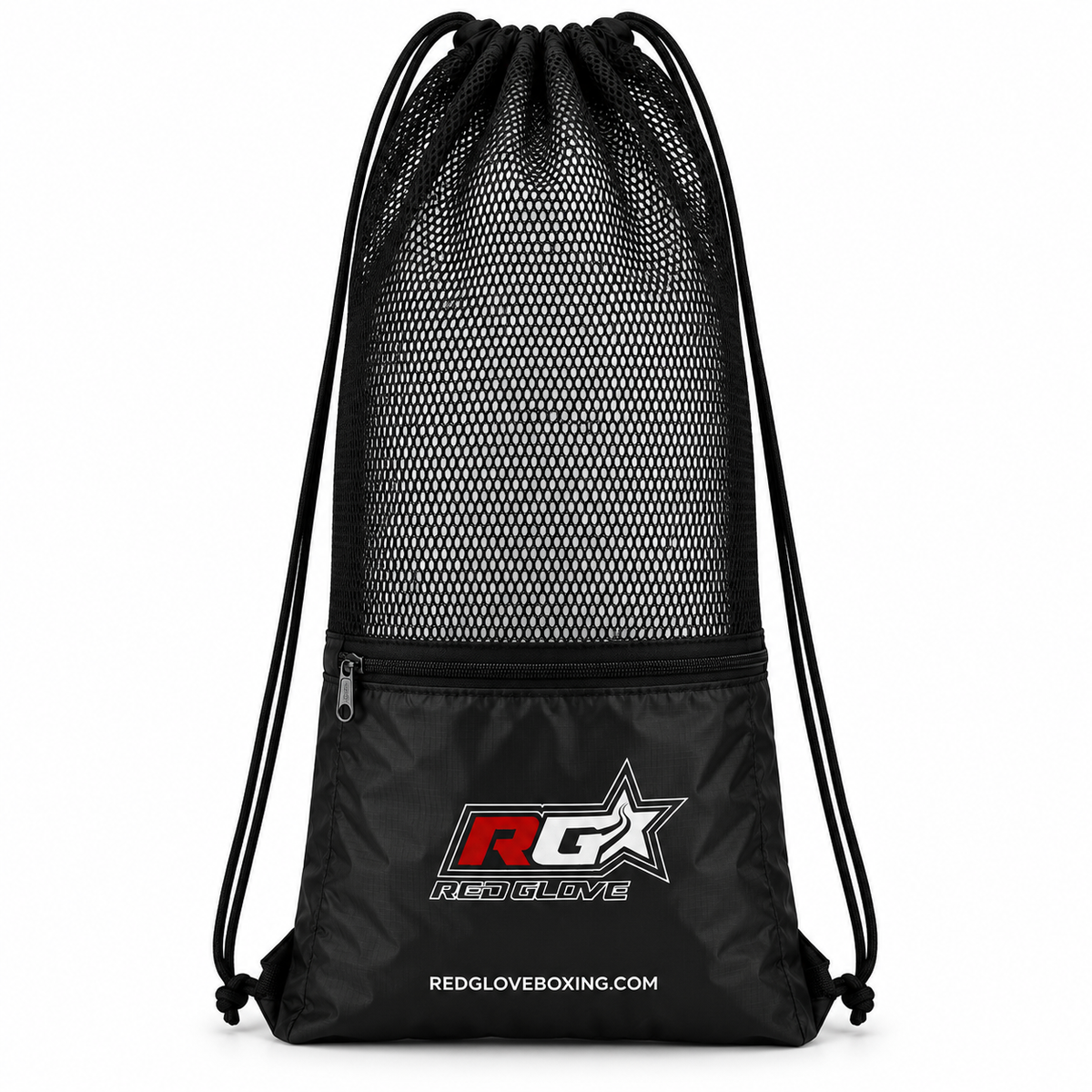 Bolsa larga de malla Red Glove para transportar tibiales