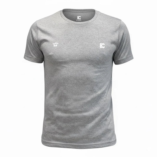 Camiseta de Entrenamiento Gris  Knockout Couture