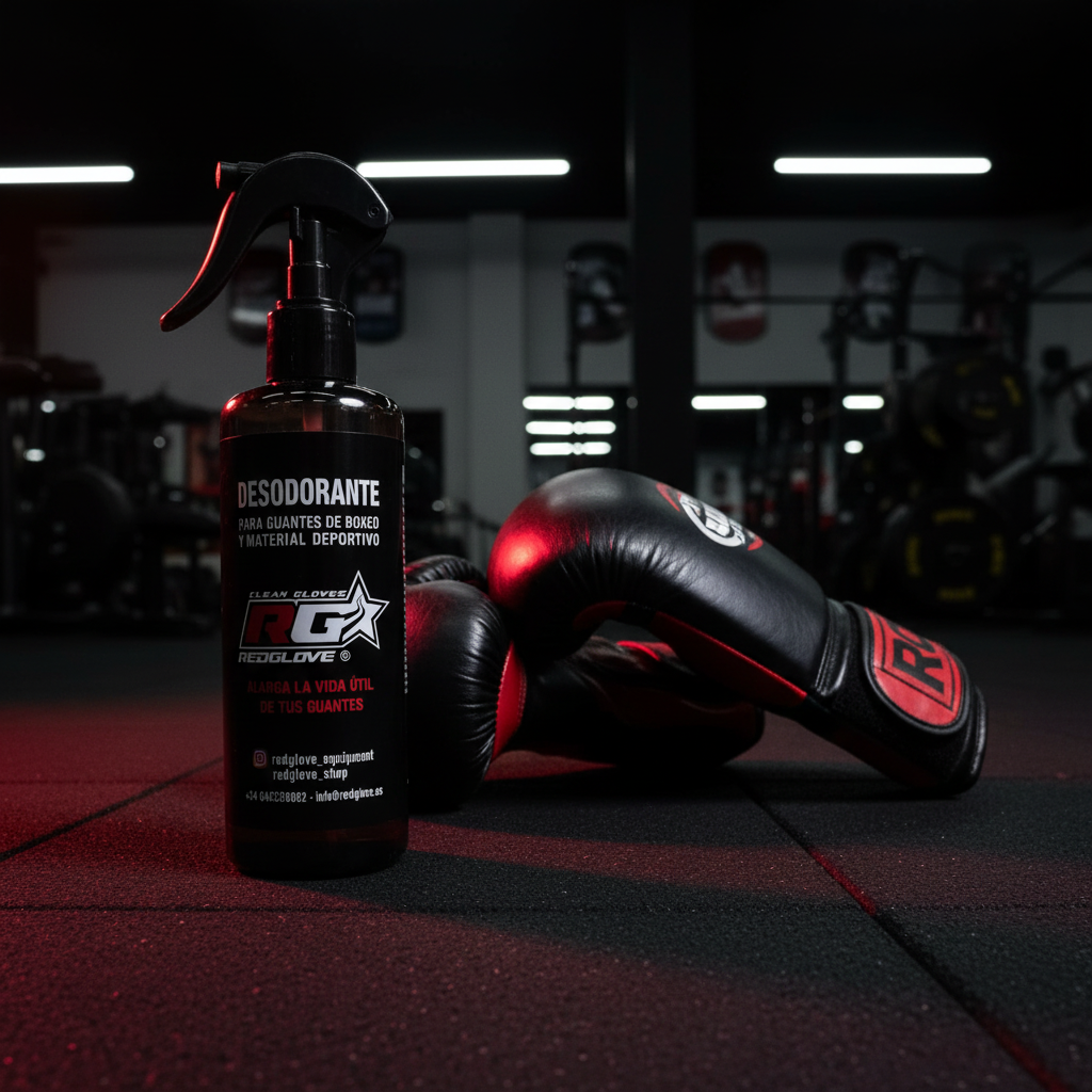 Desodorante Redglove - lifestyle con guantes