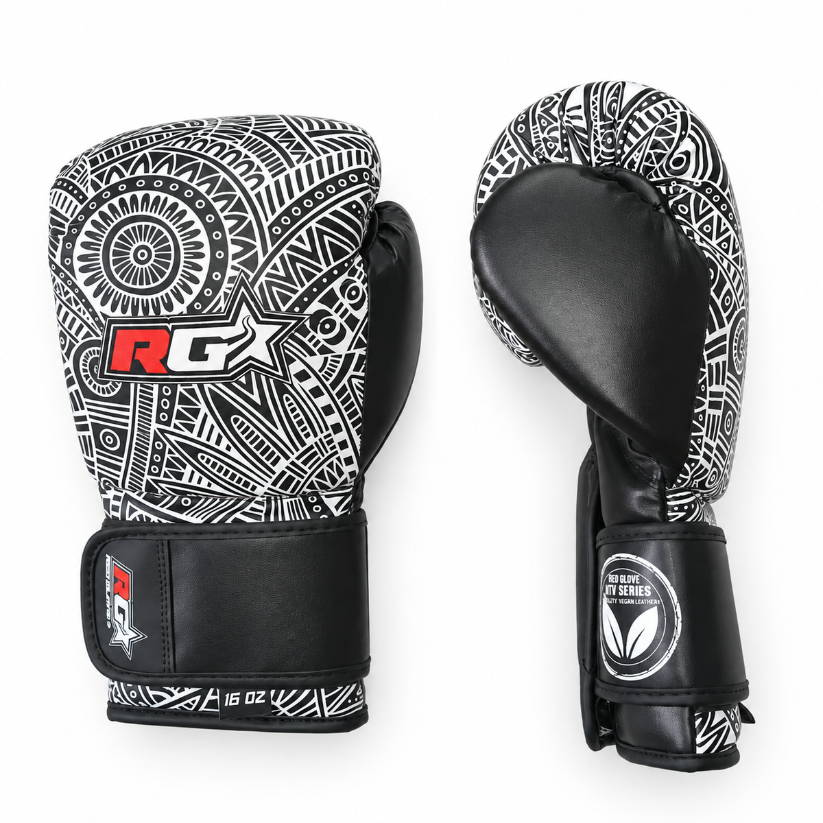 Guantes de boxeo Maori exterior e interior