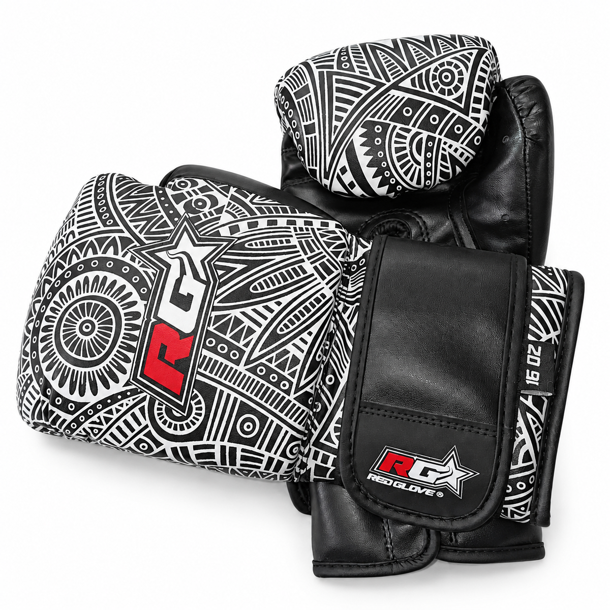 Guantes de boxeo Maori en perspectiva