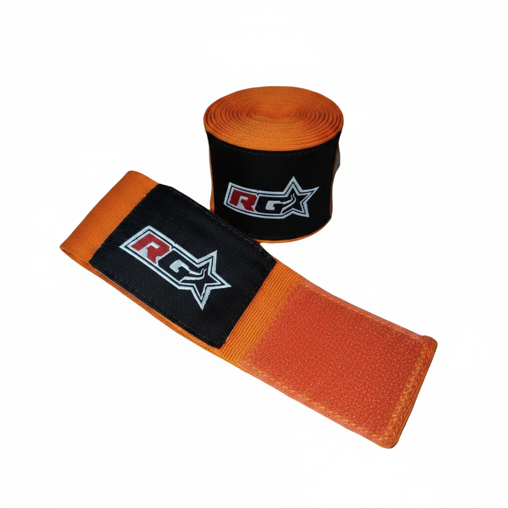 Orange Boxing Wraps