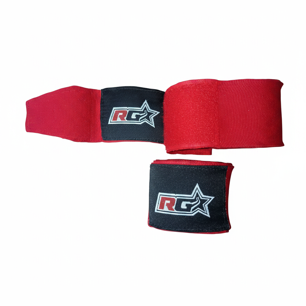 Red Boxing Bandages